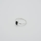 classic gem ring -onyx-