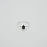classic gem ring -onyx-