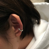 basic earcuff silver