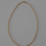hook chain necklace 001 gold