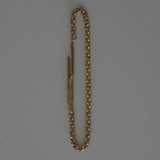 hook chain bracelet 001 gold