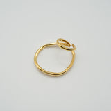 raw big hoop double earcuff (ring) gold