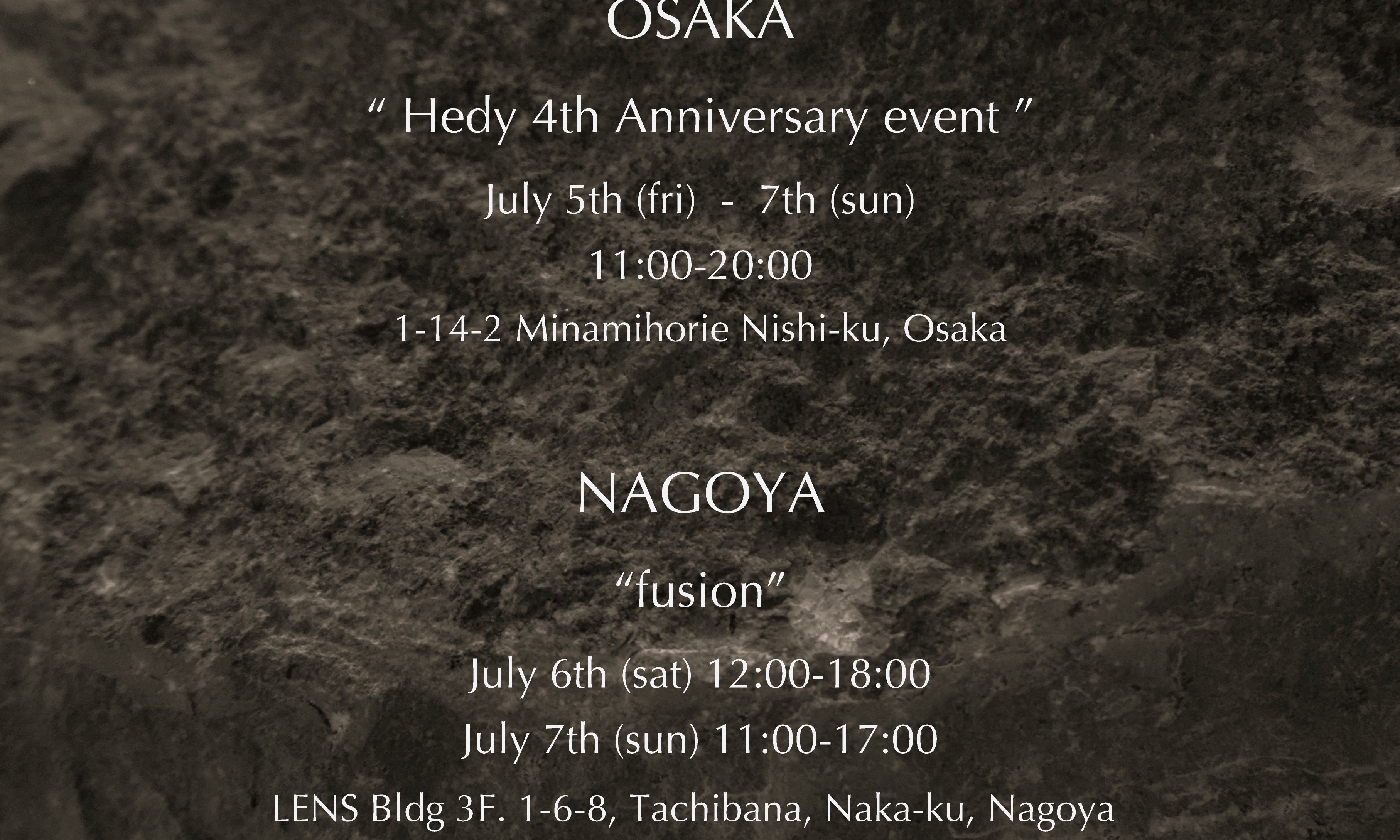 EVENT NEWS