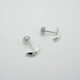 skinny pierce silver