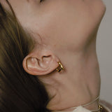 bresc triangle pierce gold