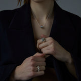 swivel ball necklace