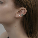 raw wide earcuff