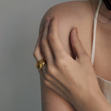 round rp003 ring gold