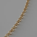 hook chain necklace 001 gold