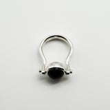 swivel ball ring onyx