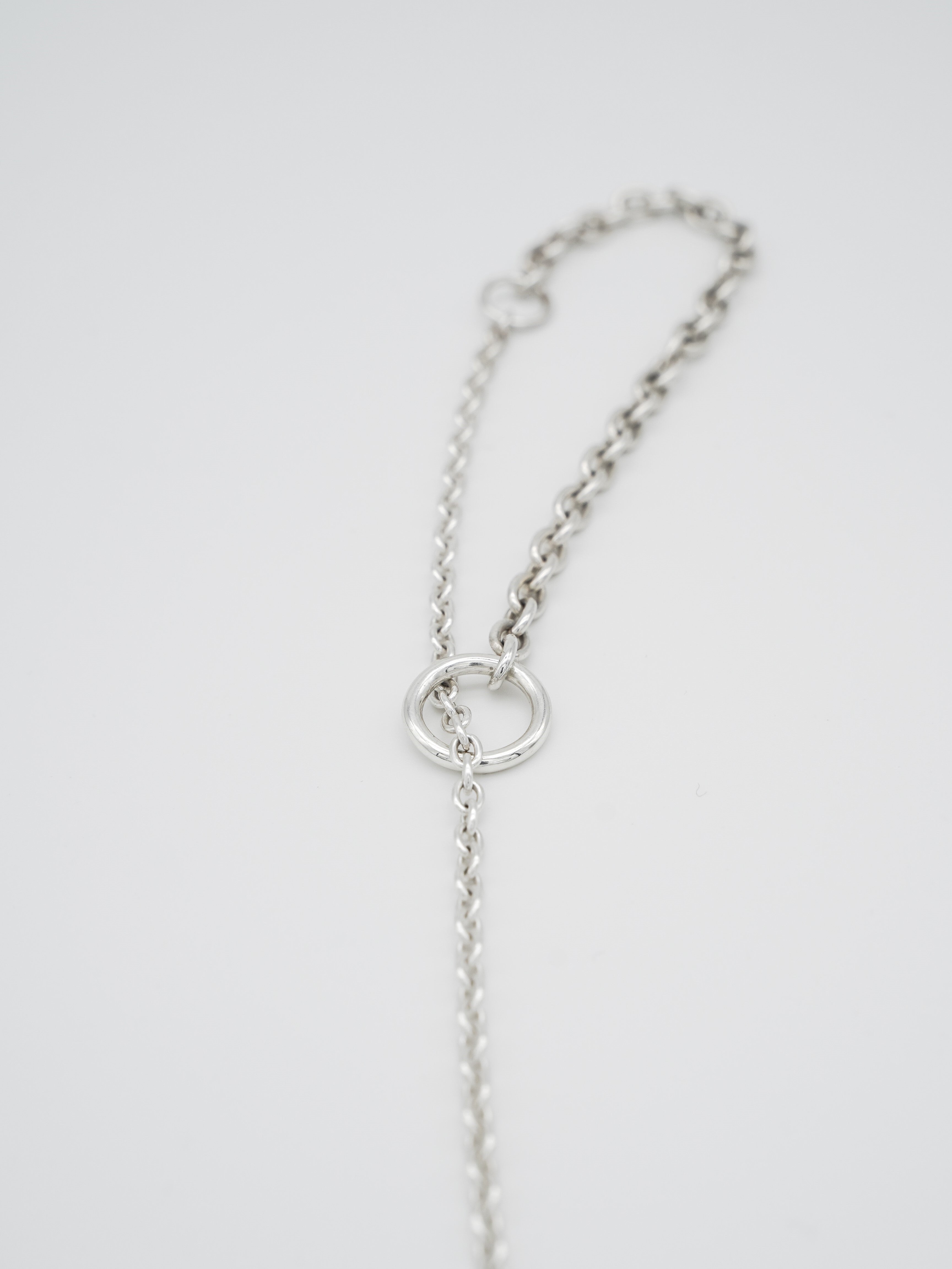 multi chain necklace silver – vebet jewelry