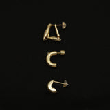 bresc triangle pierce silver