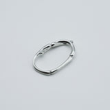 link double finger ring 001 silver