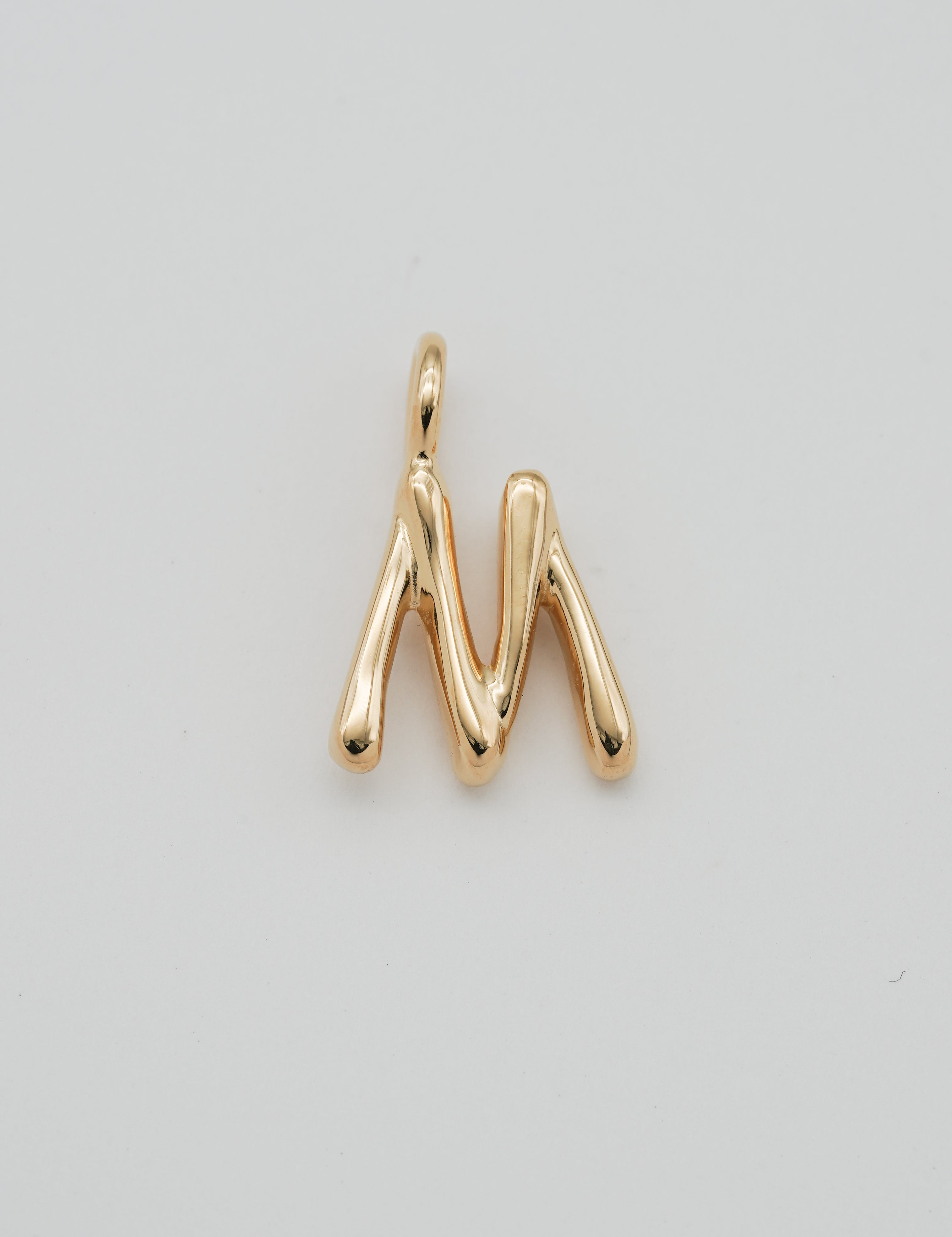 initial necklace gold