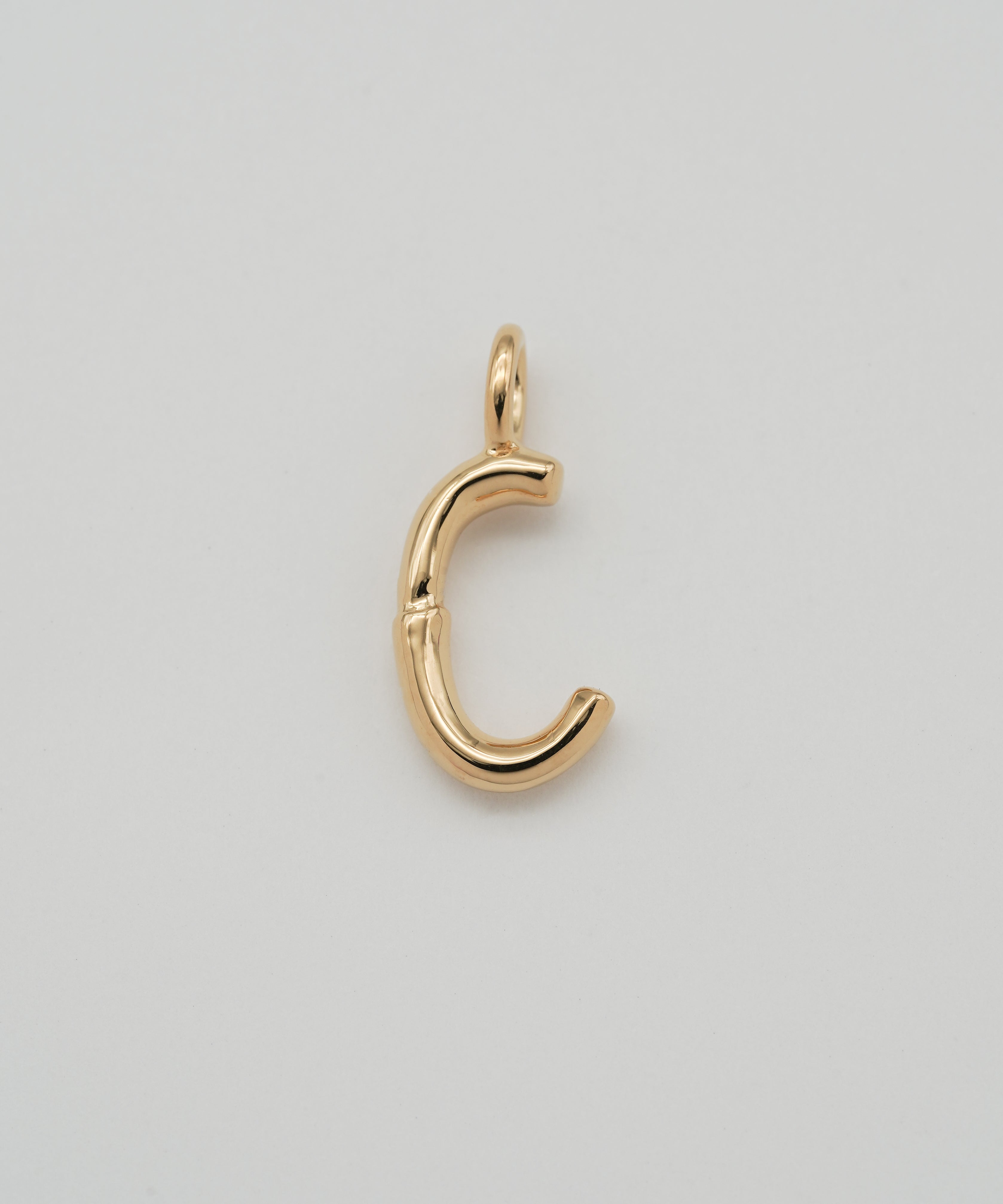initial necklace gold