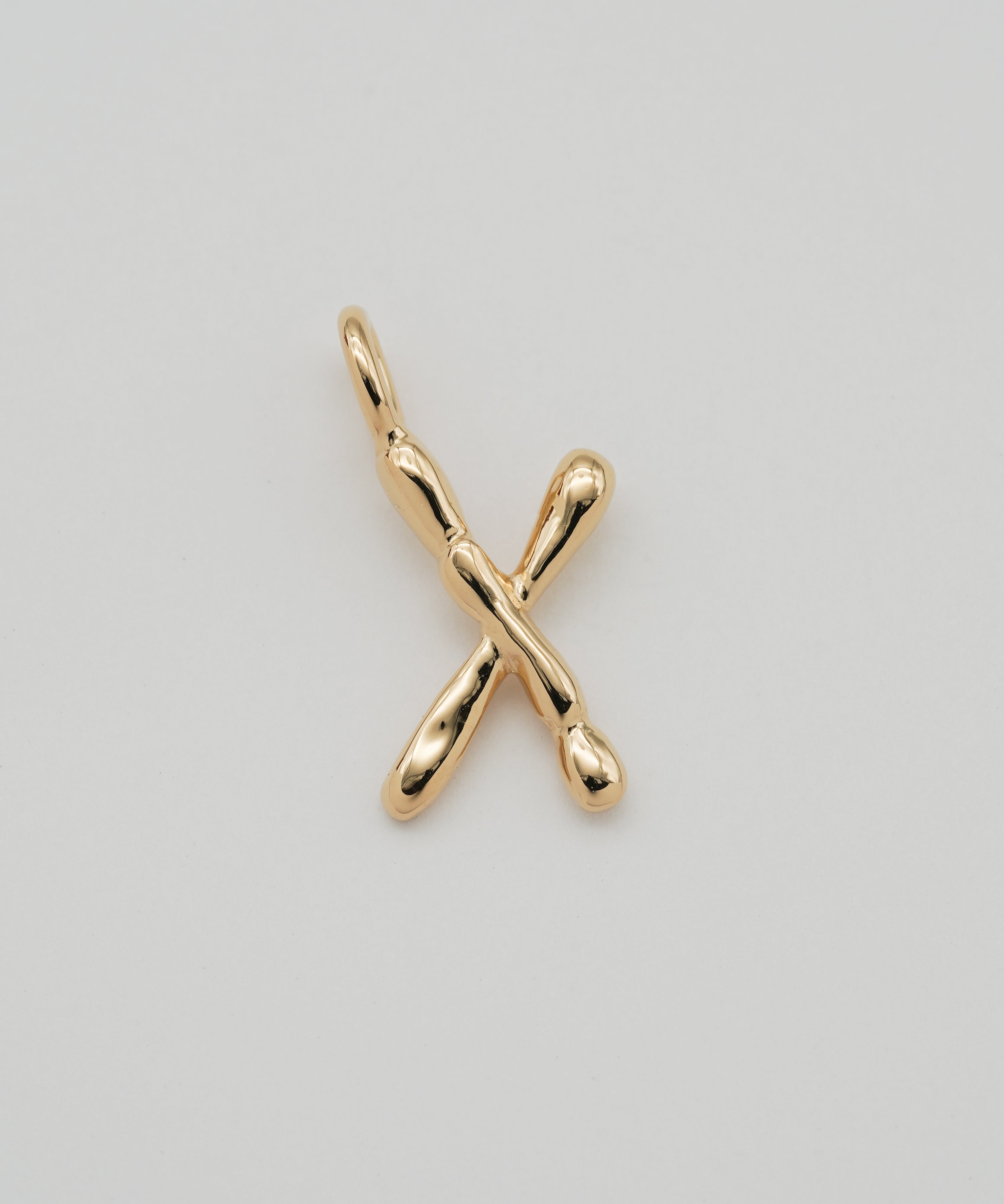 initial necklace gold