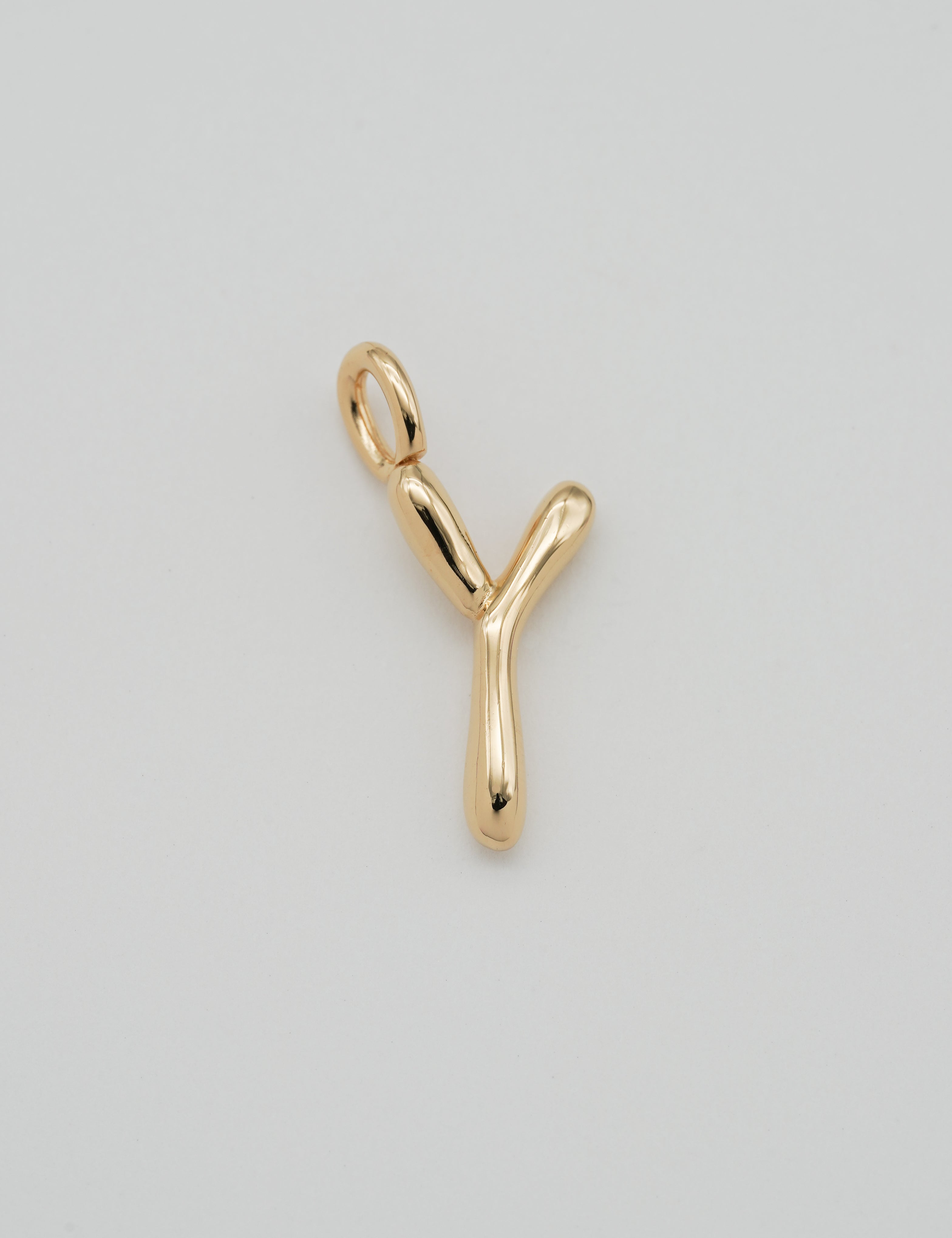 initial necklace gold