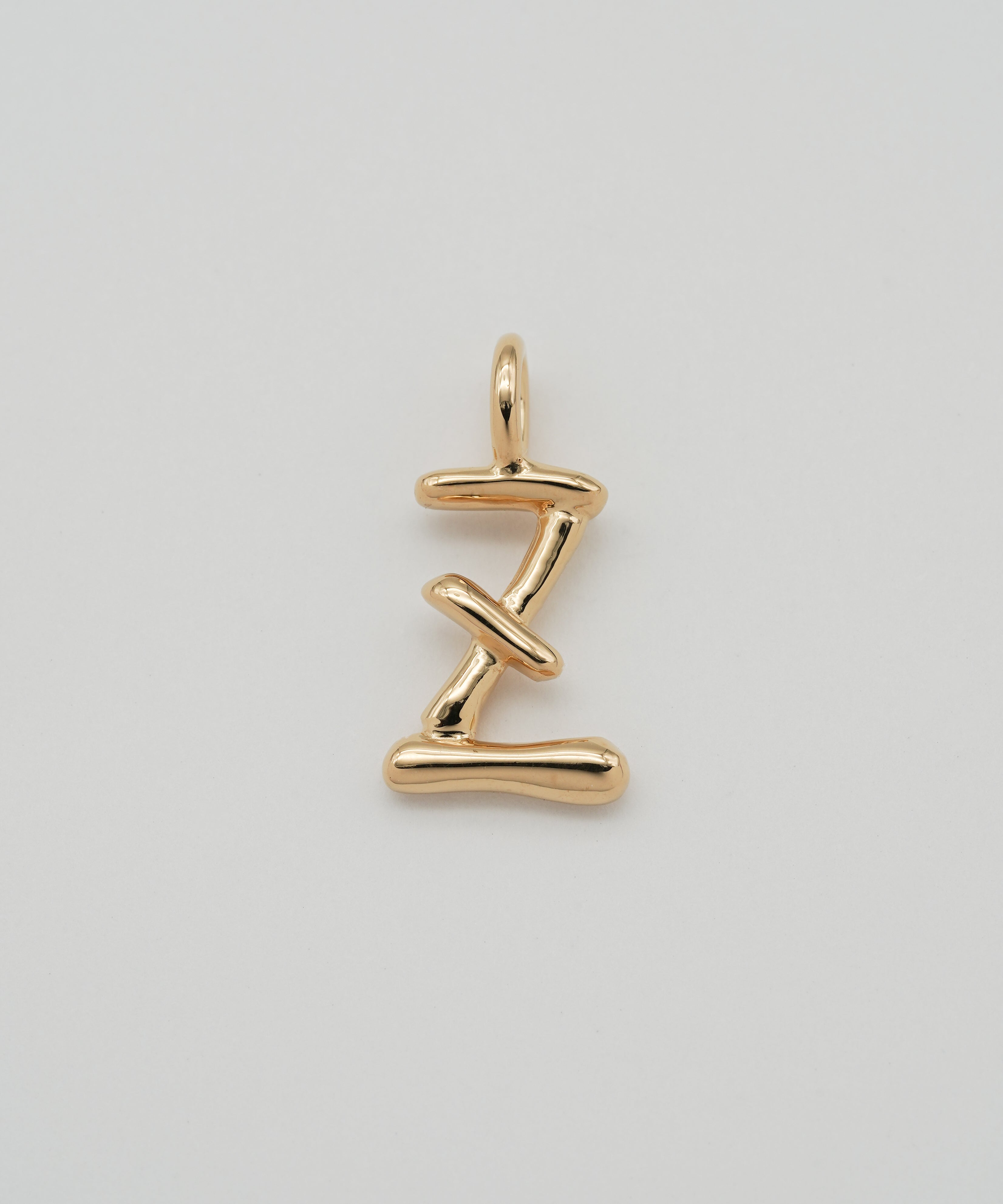 initial necklace gold