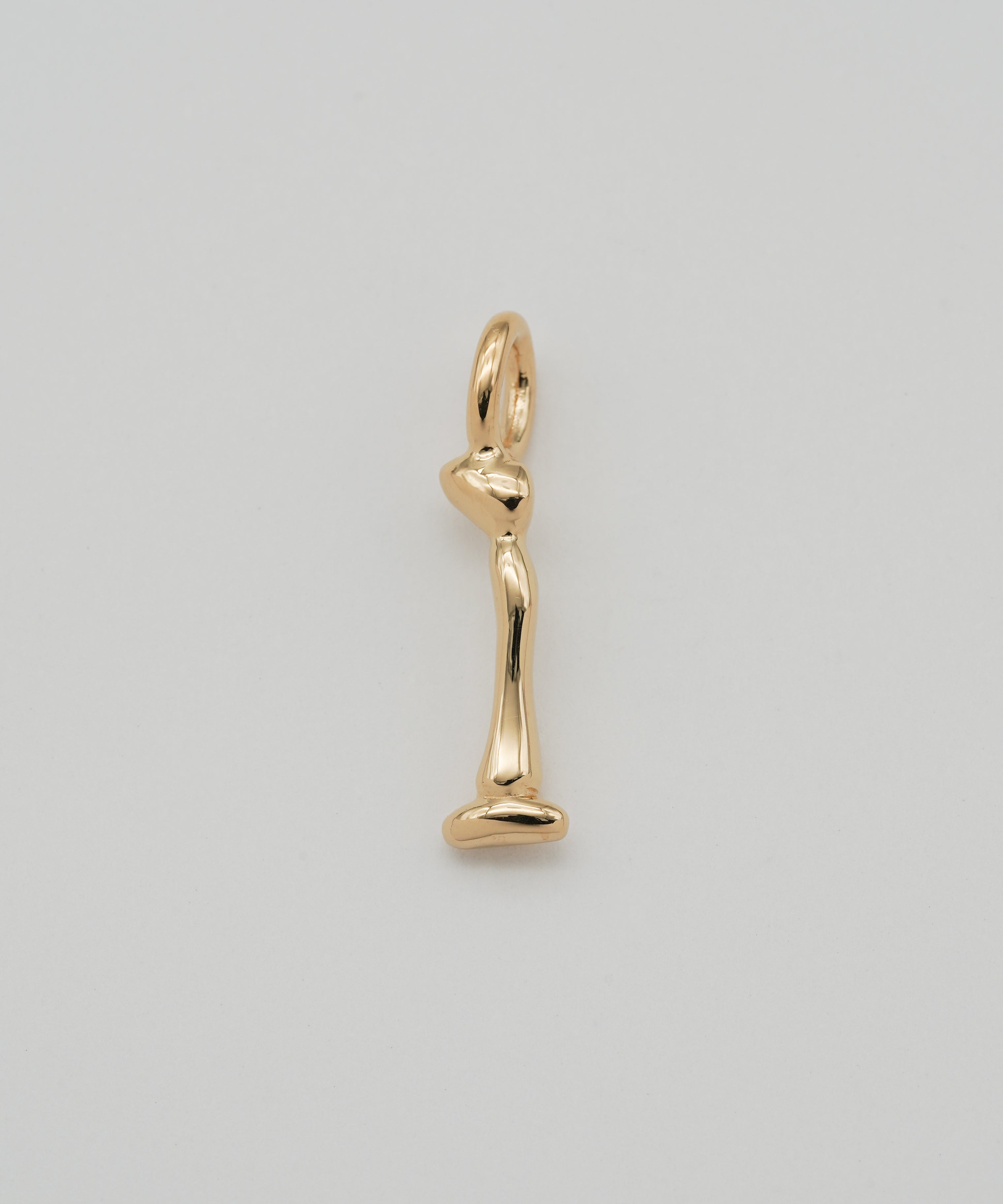 initial necklace gold