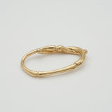 link double finger ring 001 gold