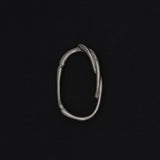 link double finger ring 001 silver