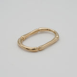 link double finger ring 002 gold