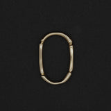 link double finger ring 002 gold