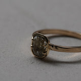 ＜一点限り＞Oil in Quartz ring K18 #14