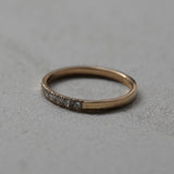 ＜一点限り＞diamond ring K18 #9