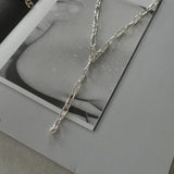 raw long chain 002 necklace
