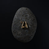 bresc triangle pierce gold