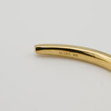 basic volume bangle gold