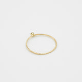 tiny stone classic ring K18 -diamond-