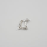 bresc triangle pierce silver
