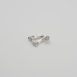 bresc triangle pierce silver