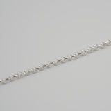 hook chain bracelet 001 silver