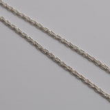 choker necklace silver 001