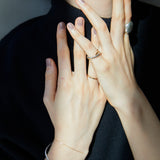 classic K18 ring