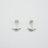 skinny pierce silver