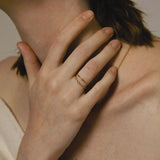 snuggle 3 diamond ring K14
